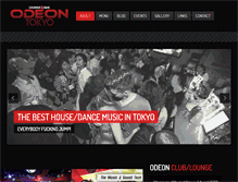 Tablet Screenshot of odeon-bar.com